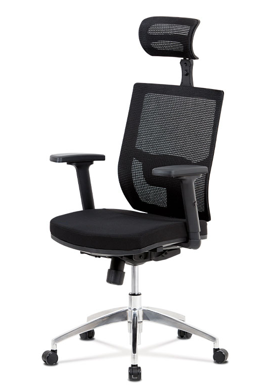 Kancelářská ergonomická židle SUPERMAX — černá