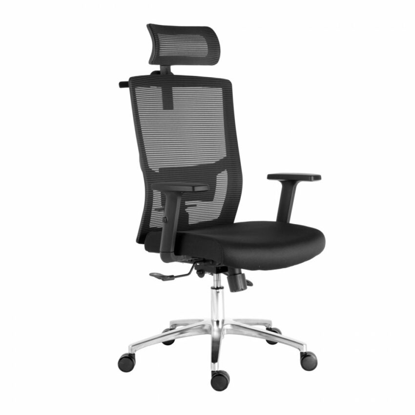 Kancelářská ergonomická židle SCALA — černá
