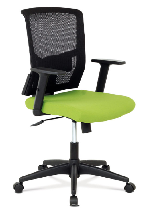 Kancelářská židle na kolečkách Autronic KA-B1012 GRN –  s područkami